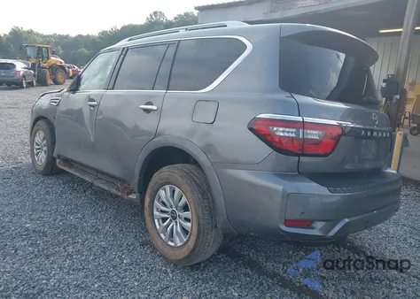 2024 Nissan Armada Sv 2Wd from USA, damaged, VIN JN8AY2AC8R9195618